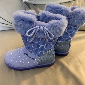 Girls Skechers Twinkle Toes Boots